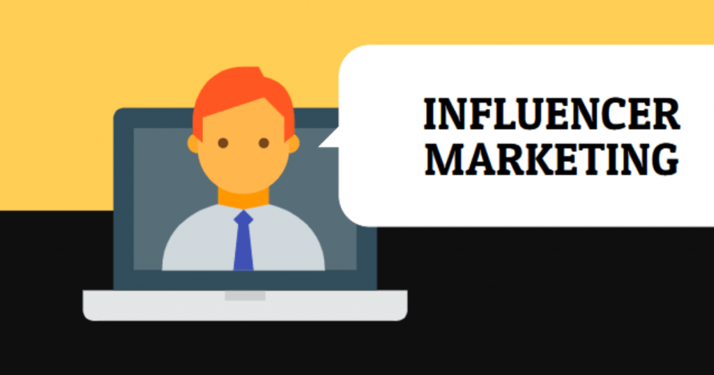 Influencer marketing image source - canva