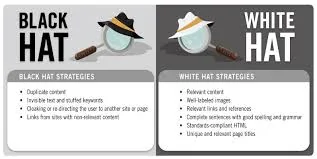 Black hat seo & white hat seo