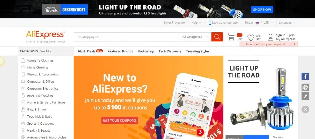 Steps to set up your aliexpress dropshipping store