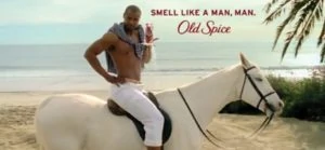 Smell like a man- old spice