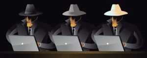 What are the 3 types of hackers