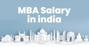 Mba salary in india