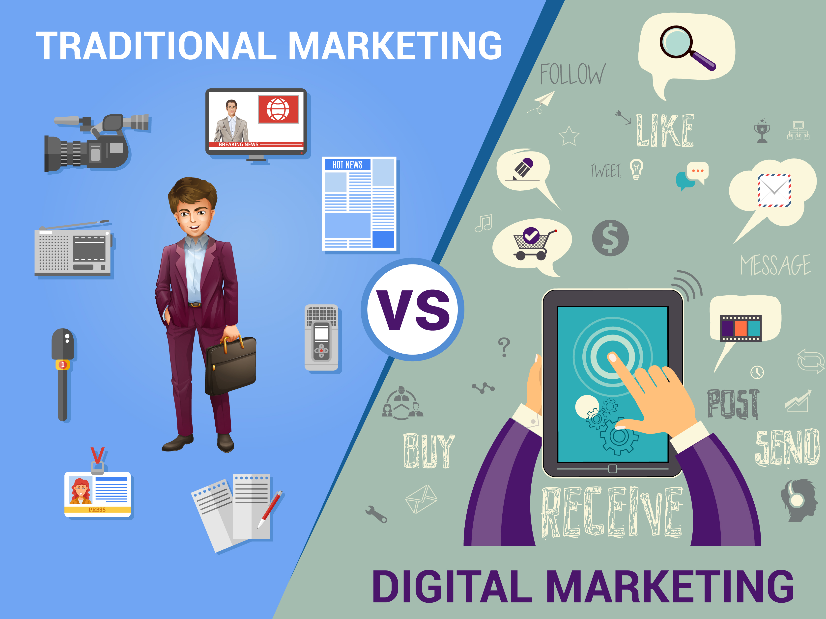 How Digital Marketing Is More Efficient Than Traditional Marketing?