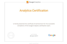 Google analytics individual qualification certification