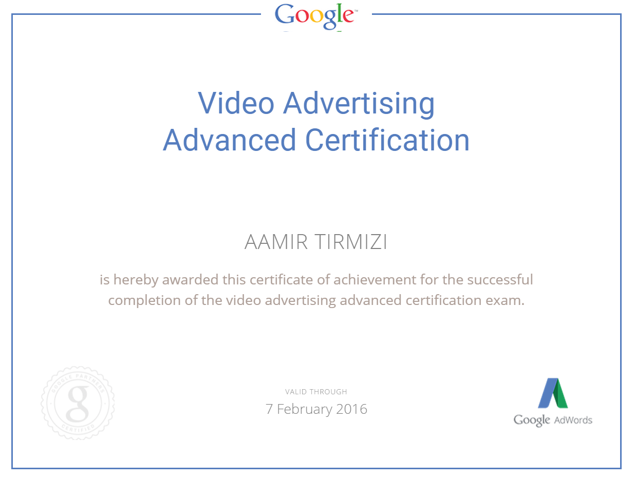 Google ads video advertising