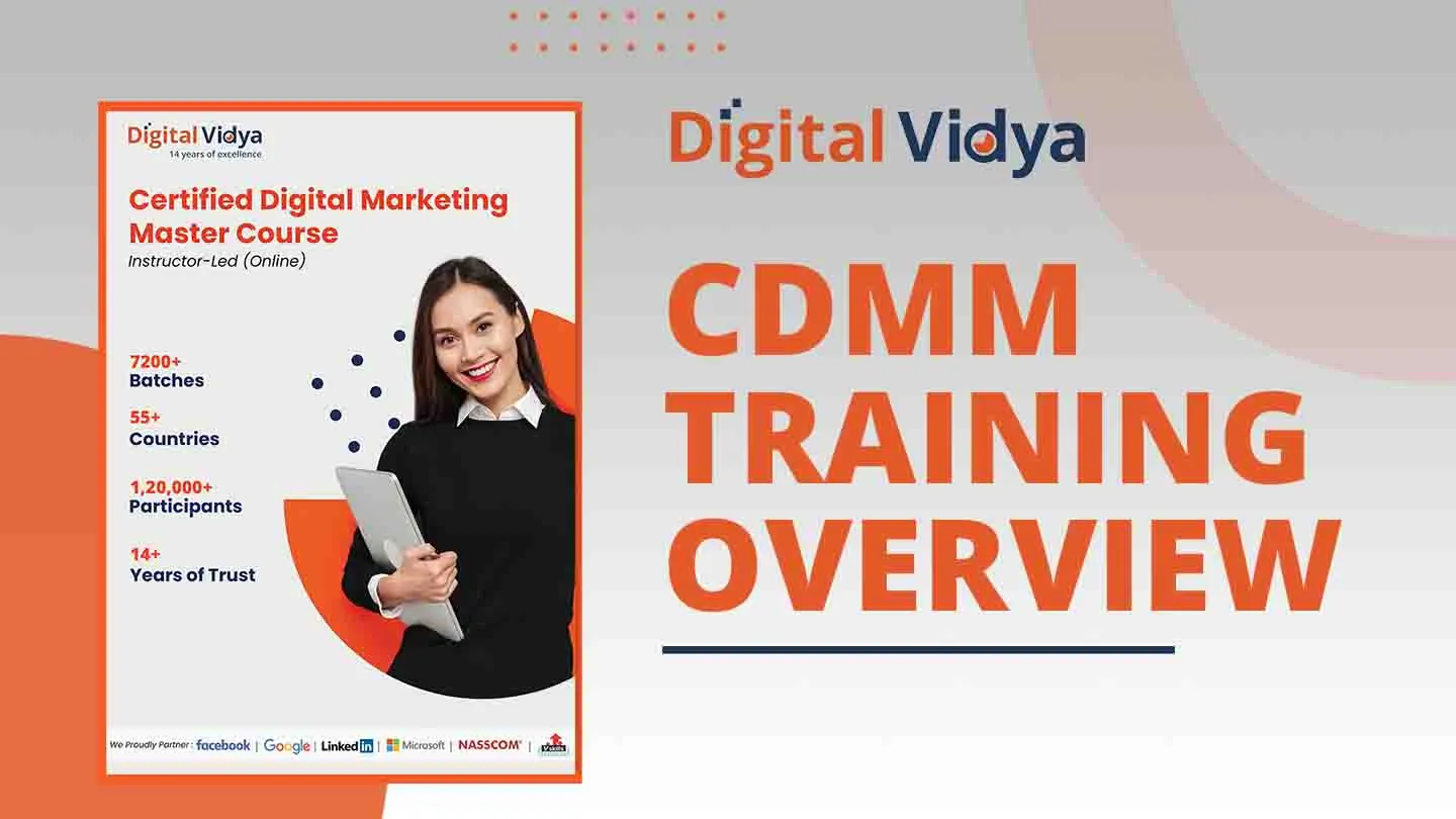 CDMM Digital Marketing Course Overview